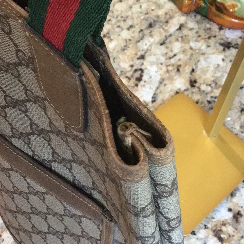 Gucci Ophidia Coated Canvas and Leather Tote Bag Rehab - Picture 4 of 16